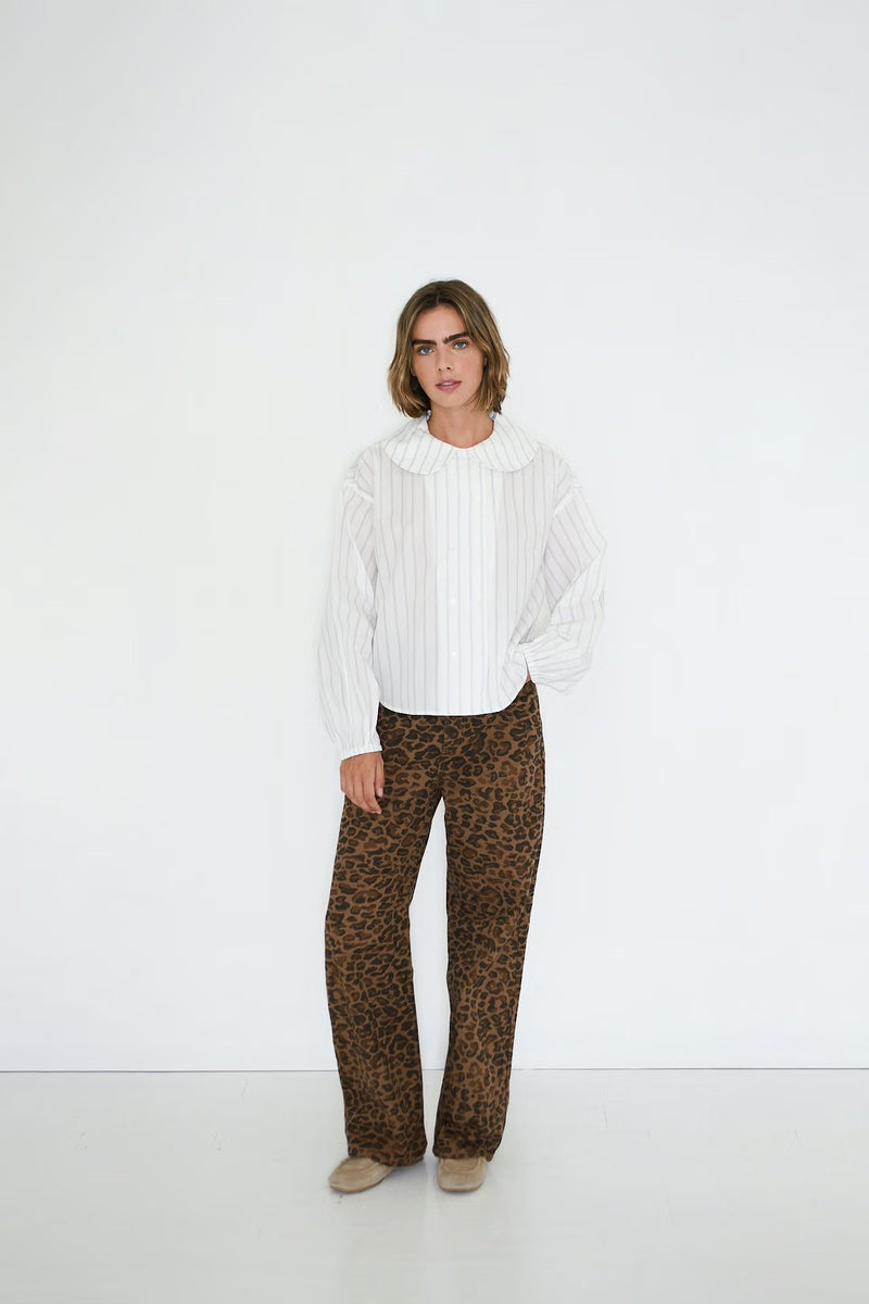 Tiny Cottons - striped shirt off white