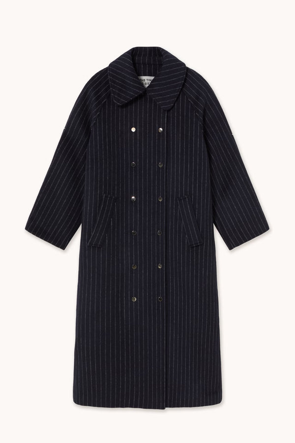 Tiny Cottons - long coat navy