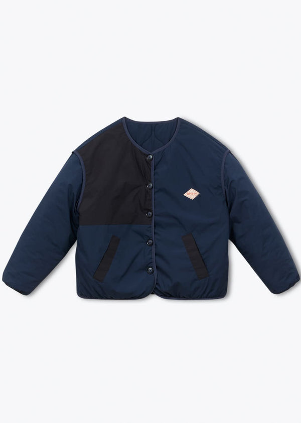 Arsène et les Pipelettes - Blouson bicolore femme revers