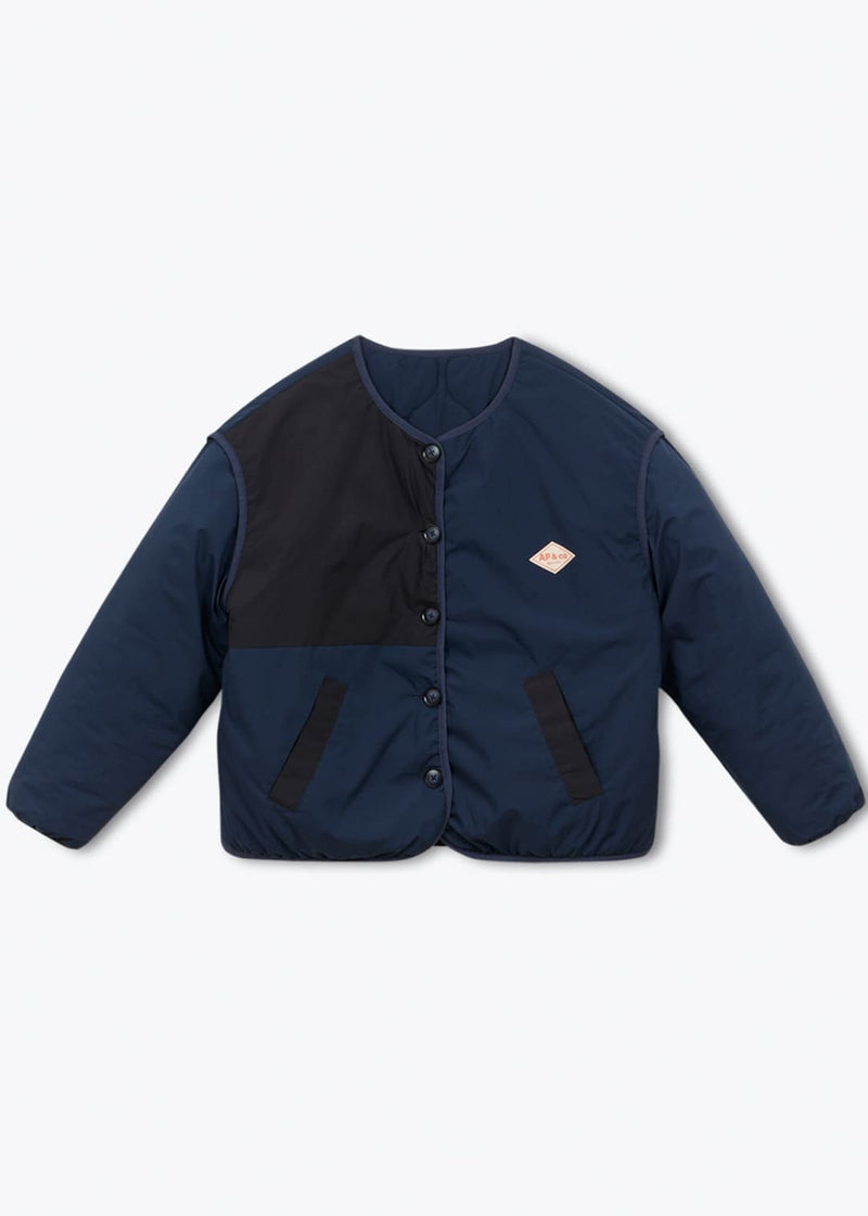 Arsène et les Pipelettes - Blouson bicolore femme revers