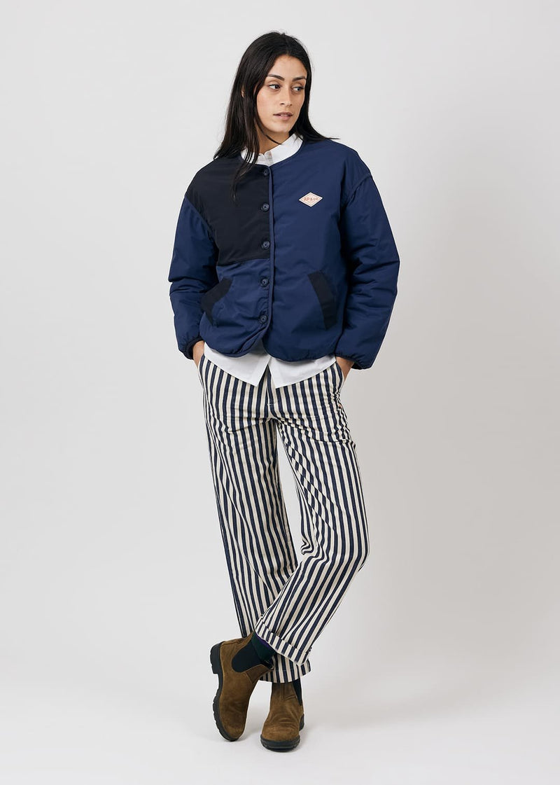 Arsène et les Pipelettes - Blouson bicolore femme revers