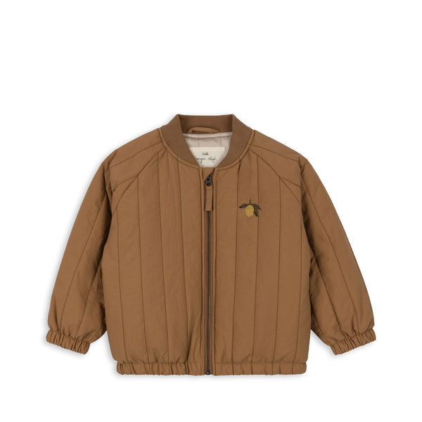 Konges Slojd - Juno bomber jacket - Tobacco brown