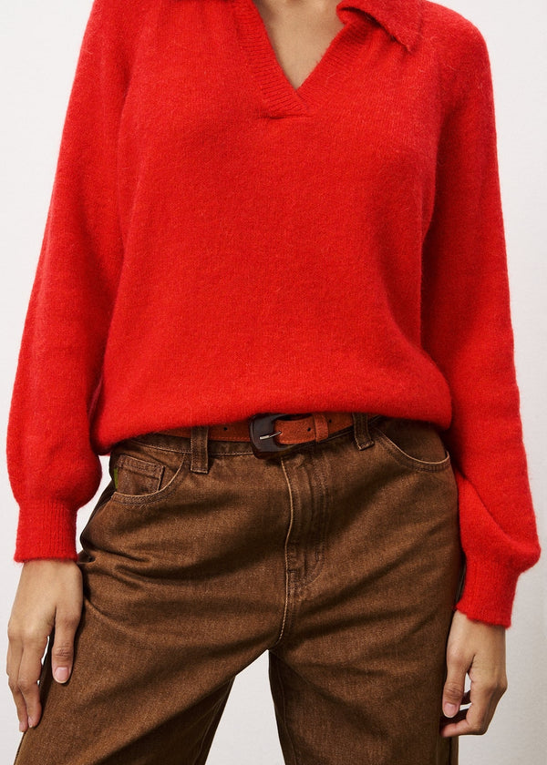 Frnch - Pull Ayca rouge