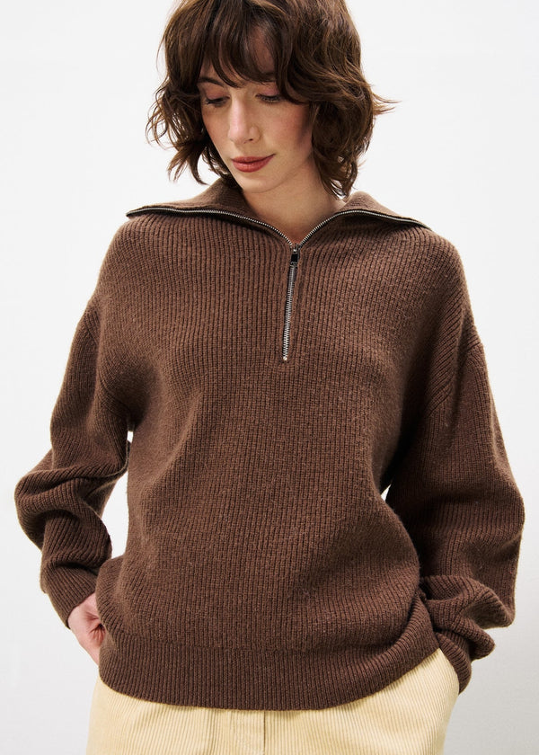 Frnch - Pull Naemi Chocolat