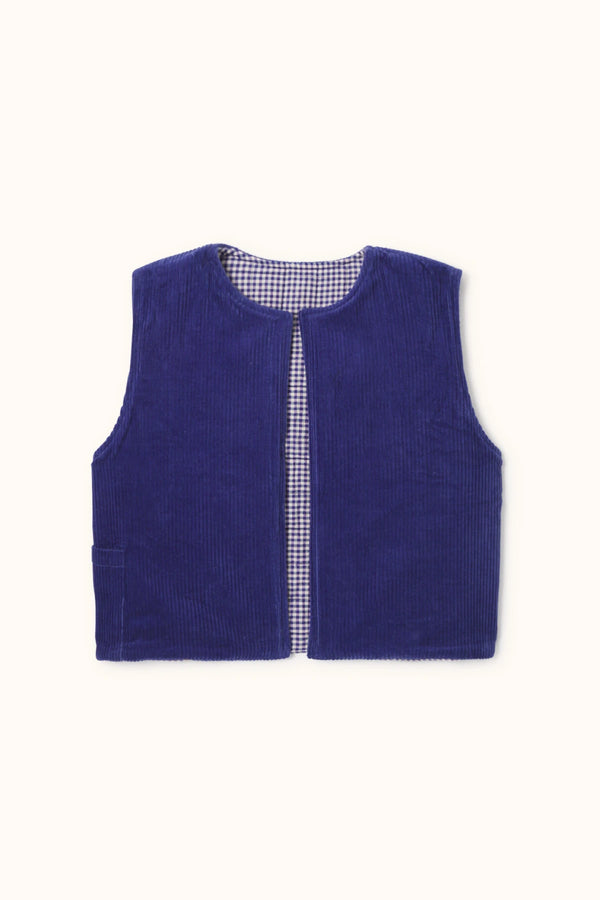 Apaches - Gilet Sakara Khadi Violet