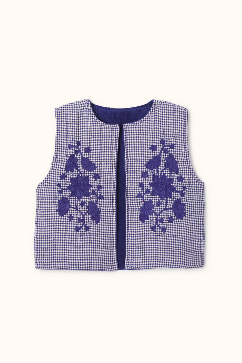 Apaches - Gilet Sakara Khadi Violet