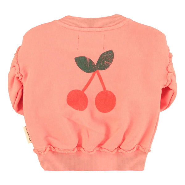 Piupiuchick - Sweatshirt | pink w/ "senior" print bébé