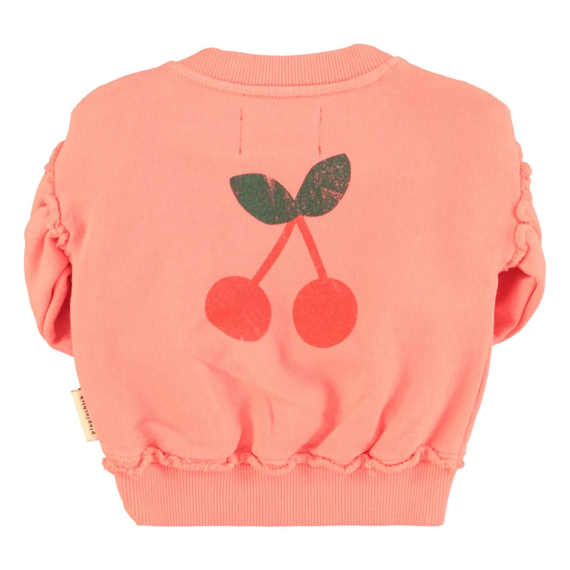 Piupiuchick - Sweatshirt | pink w/ "senior" print bébé