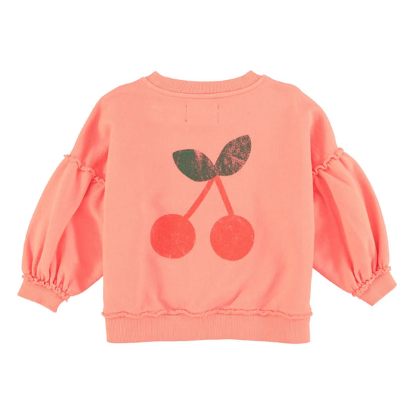 Piupiuchick - Sweatshirt | pink w/ "senior" print enfant