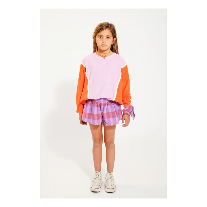 Piupiuchick - shorts lavender checkered