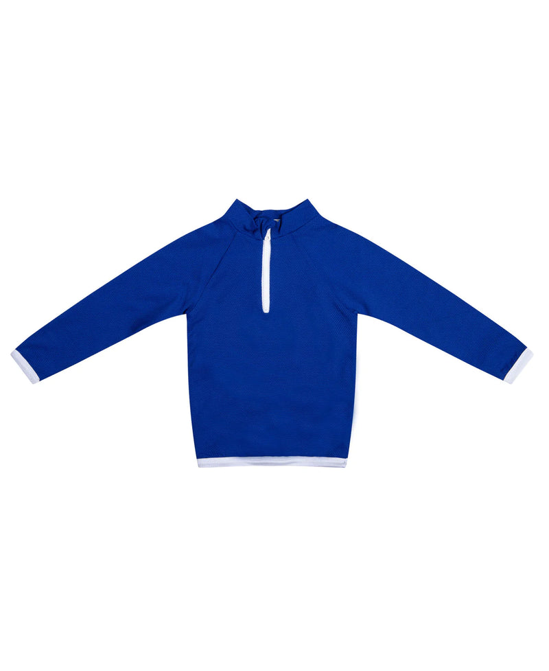 Juillet Juillet - Top saline rashguard bleu