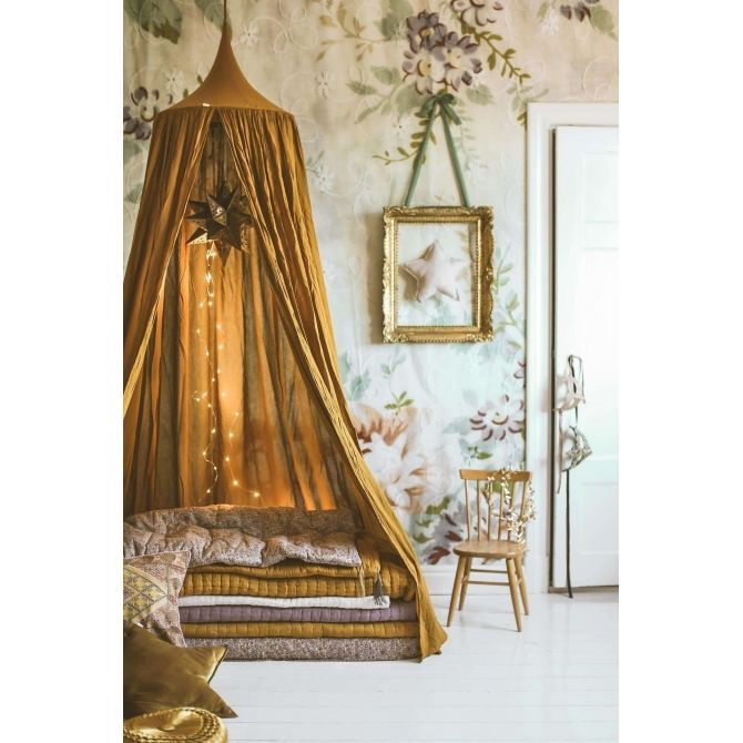 Konges Slojd - Bed canopy moutarde