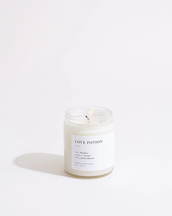 Brooklyn Candle - bougie minimalist Love Potion