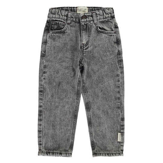 Piupiushick - Unisex trousers - Washed black denim