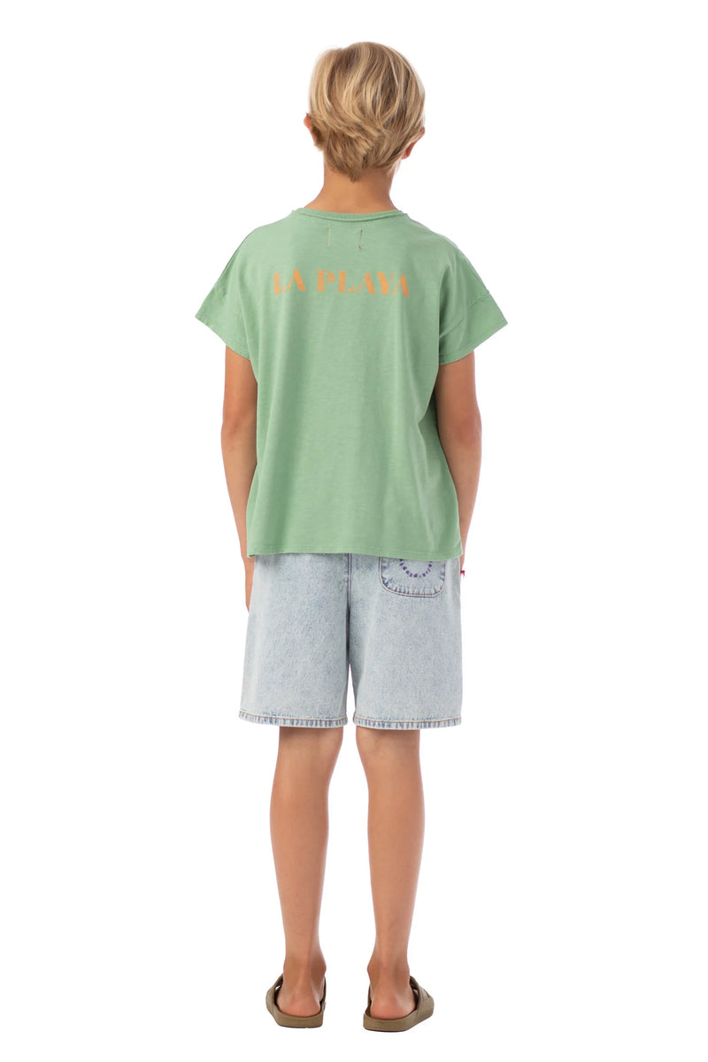 Piupiuchick - T-Shirt Imprimé cercle multicolore vert