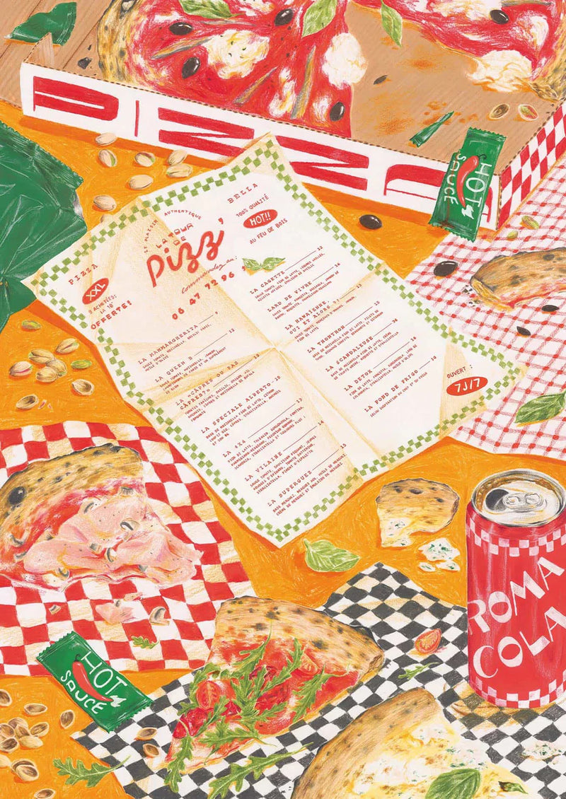 Jour Férié - La pizza à emporter - Puzzle 1000 pièces