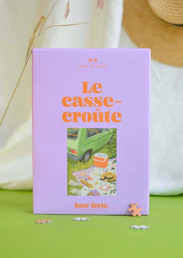 Jour Férié - Puzzle "Le casse-croûte"