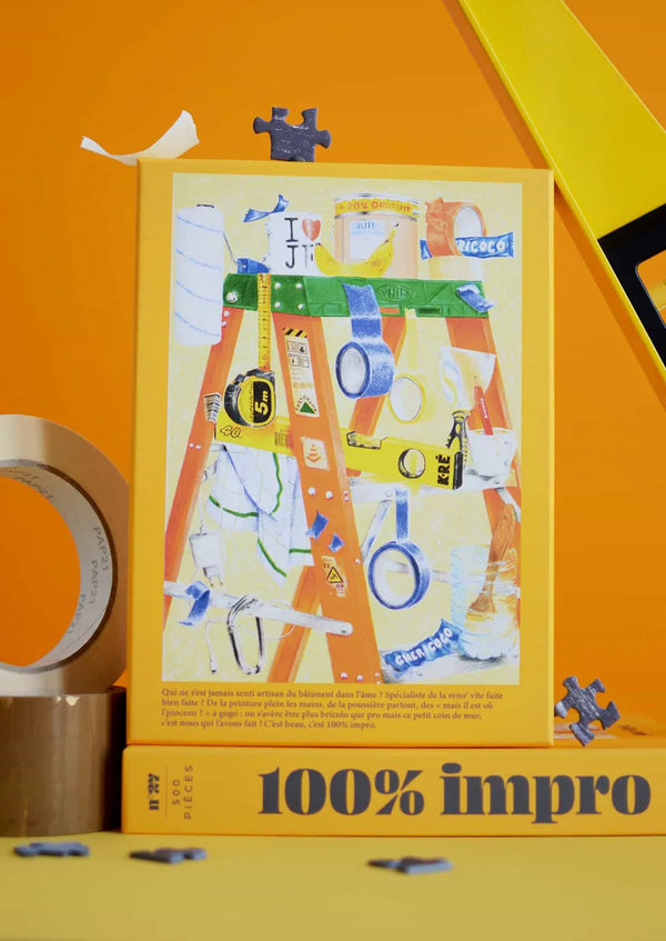 Jour Férié - 100% impro - Puzzle 500 pièces