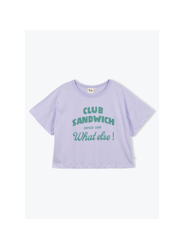 Arsène & les pipelettes - T-shirt Femme Club Sandwich