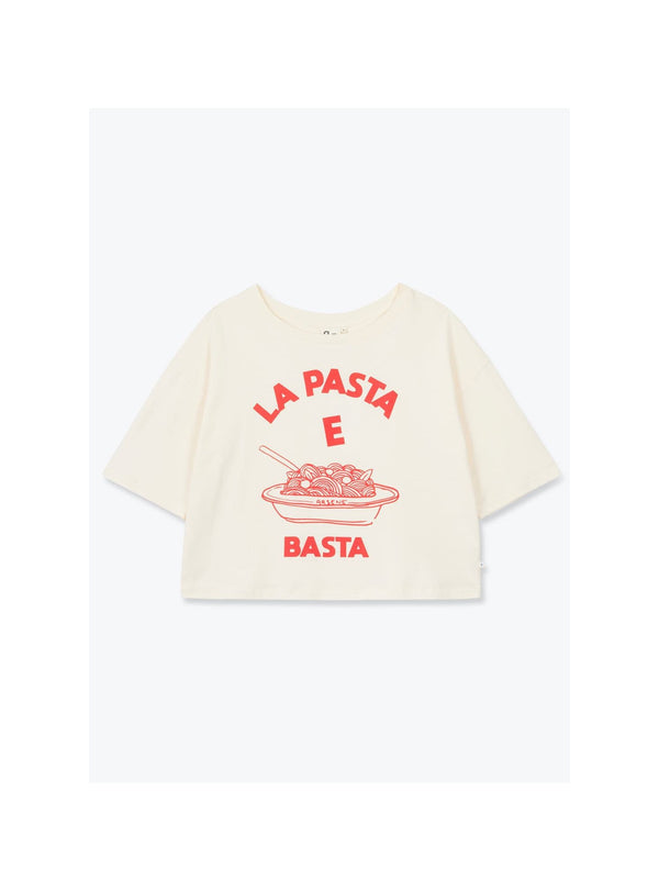 Arsène et les pipelettes - T-shirt femme Pasta e basta Fonzie