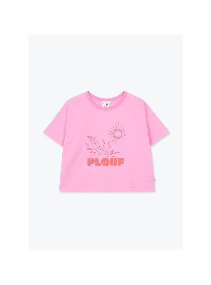 Arsène et les pipelettes - T-shirt femme plouf feiza