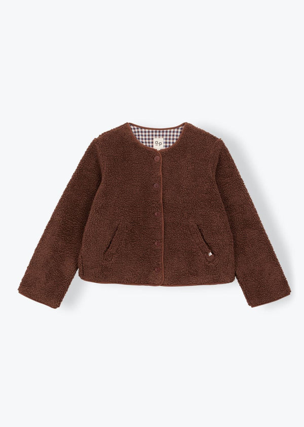 Arsene et les pipelettes - Veste femme sherpa vichy H25WV21