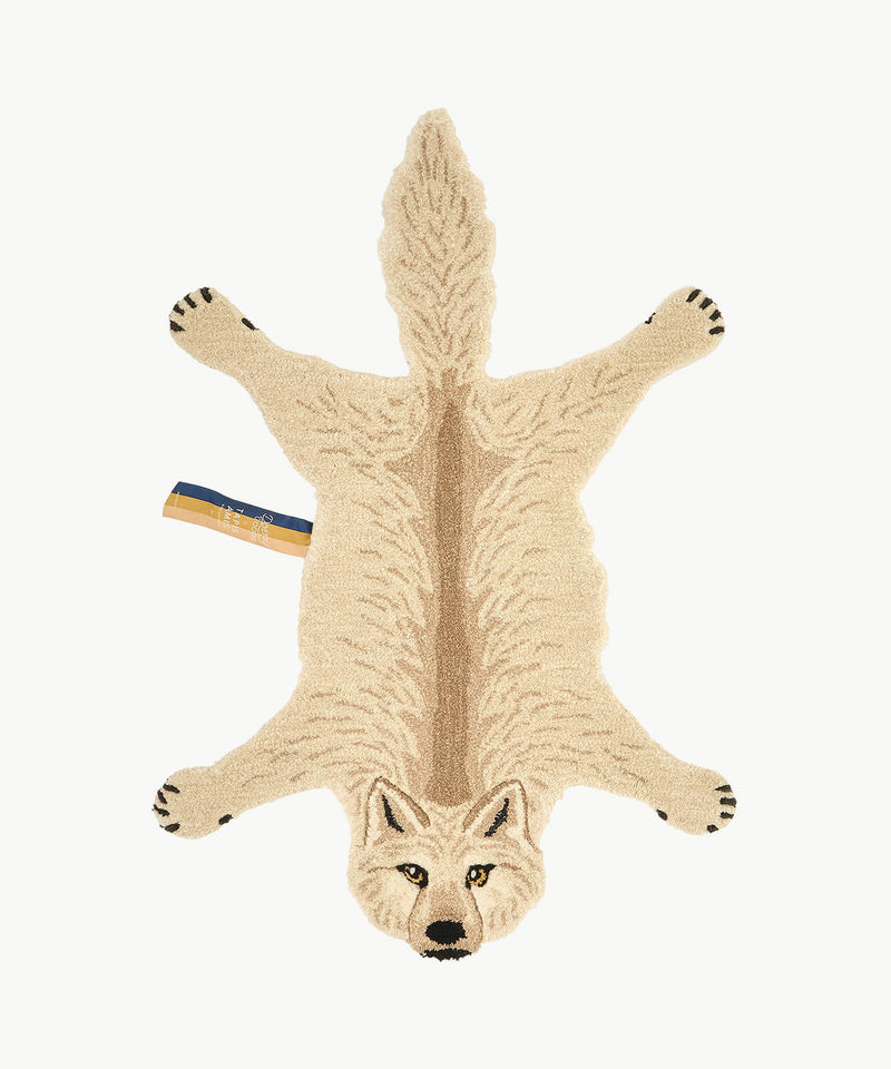 Doing Goods - Woozie Wolf small rug