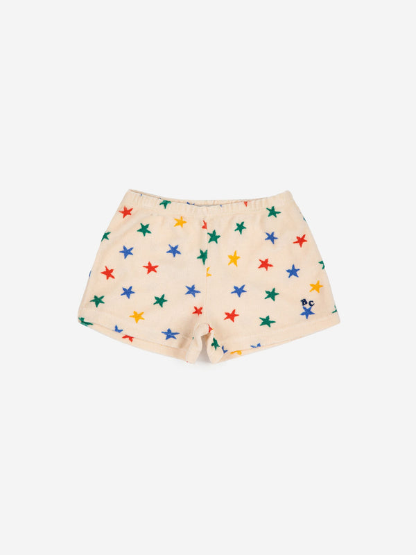 Bobo choses - Multicolor stars terry shorts