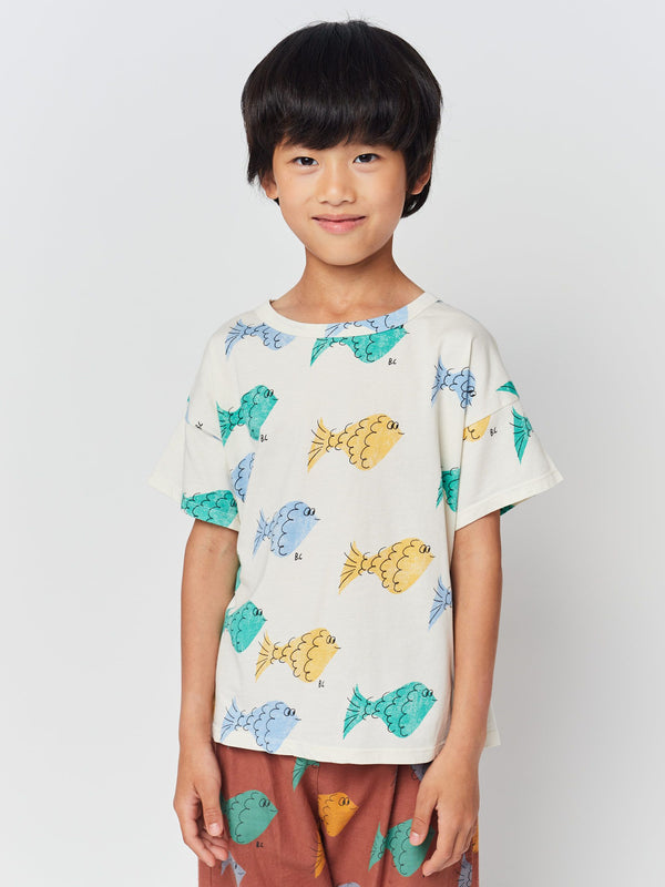 Bobo choses - Multicolor fish all over t-shirt