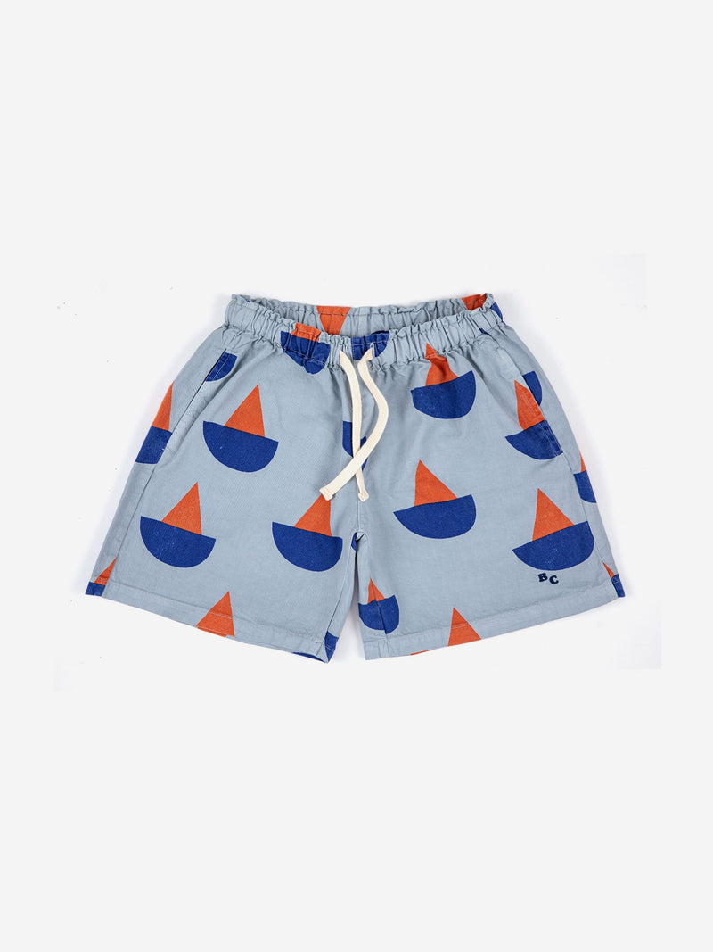 Bobo choses - Sail boat all over woven shorts