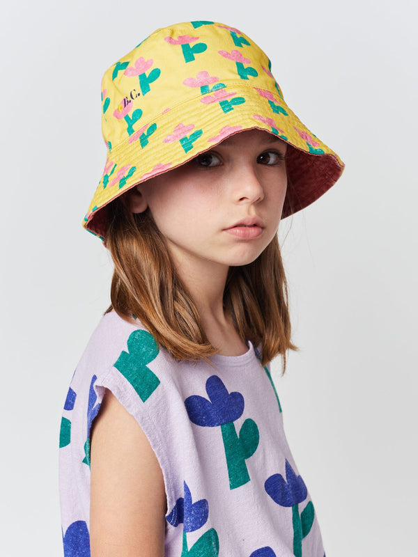 Bobo choses - Sea flower reversible hat