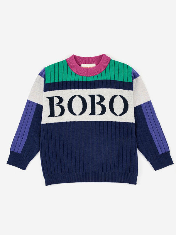 Bobo Choses - Bobo color block jumper