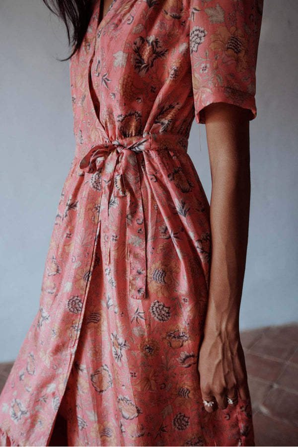 Louise Misha - Robe Sandhya En Soie