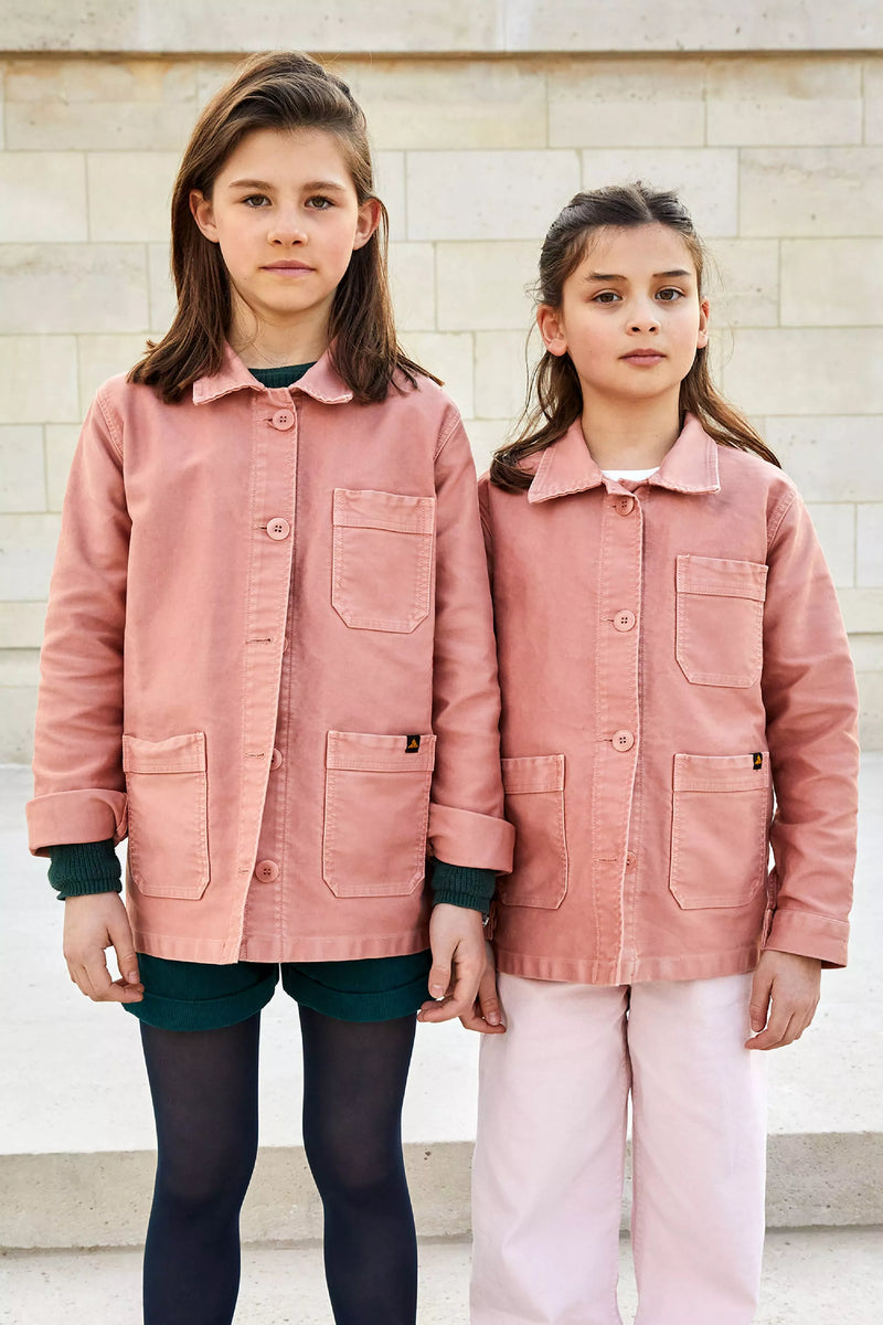 Le Mont Saint Michel La veste des petits travailleurs vieux rose