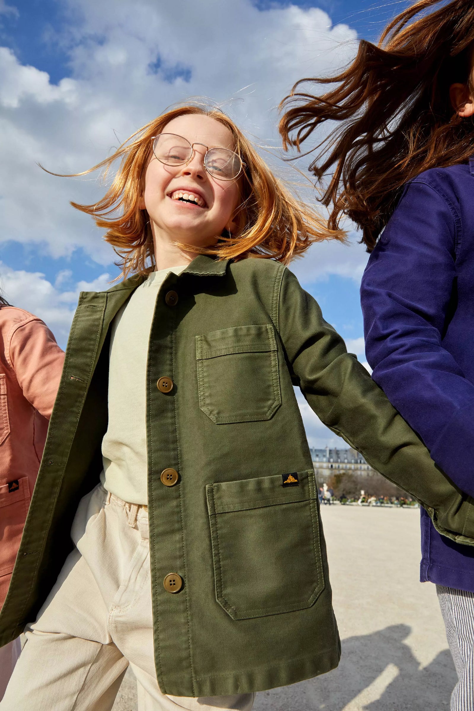 Le Mont Saint Michel La veste des petits travailleurs kaki